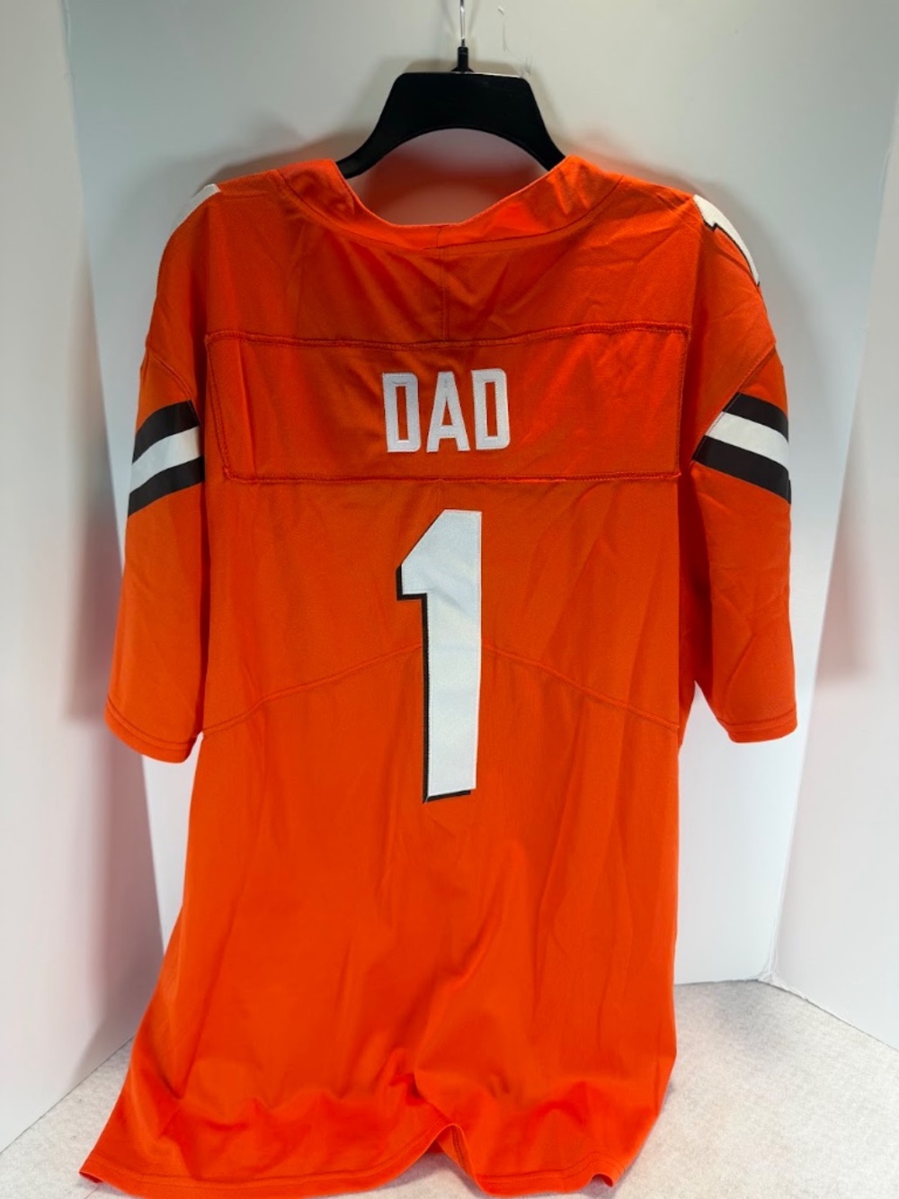 Nike Cleveland Browns DAD #1 Game Jersey XXL Orange